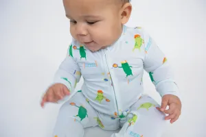 Angel Dear Pickleball Pickle 2-Way Zipper Footie